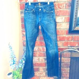 7 for all mankind- Size 24 High Waist Flare Leg